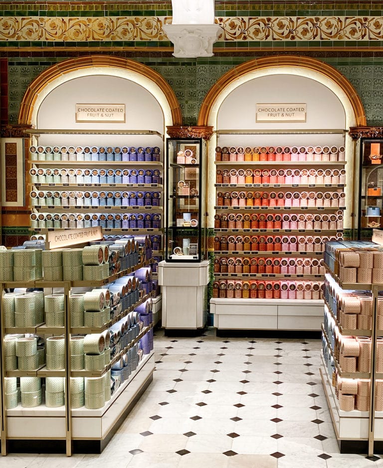 Harrods Chocolate Hall by Smith &+ Village - Grits & Grids